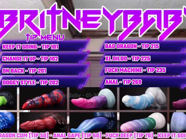 Fotod BritneyBaby Teen Cam (18+) - New Menu Options - [ Fuck Machine @ Goal @remain tokens until goal is reached ]