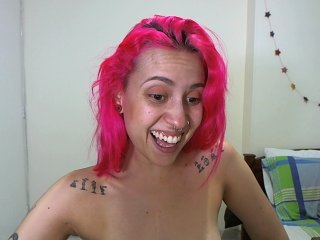 Fotod floracat Hi! 10 if you think i am pretty! #pinkhair #cum #wet #hot #tattoos #hitachi #skinny #bigeyes #smalltits