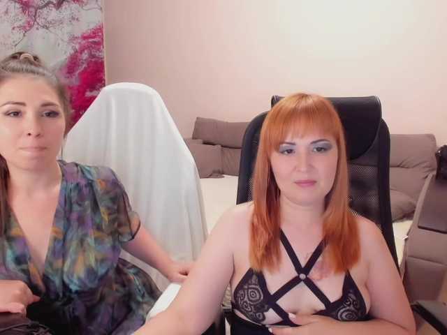 Fotod CrazyFox- Hi. We are Lisa (redhead) and Kate (brunette). Dont do anything for tokens in pm. Collect for strip @remain tk