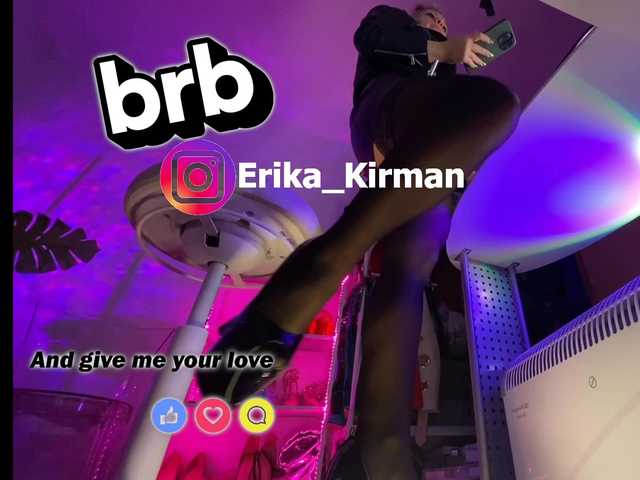 Fotod Erika_Kirman Hello! Thank you for reading my profile and looking at the tip menu! Dont forget to folow me in bongacams site allowed social networks - my nickname there is ERIKA_KIRMAN #stockings #skirt #lips #heels #redlipstick #strapon