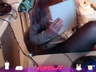 Fotod KittyStuff Hello everyone, I am Kitty) I bought a new webcam to please you more. Wheel of Fortune 35 Tokens, playing with a vibrator 100 Tokens :)Let's talk)