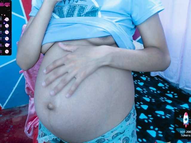 Fotod Milk-Kima hi guys, im new here with my belly❤ #new #latina #bigboobs #pregnant #teen #cum