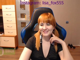 Fotod YOUR-FOX Hi, I'm Lisa. Lets play roulette or dice with me, you will like it! Control my lovense 300 sec for 111 tk